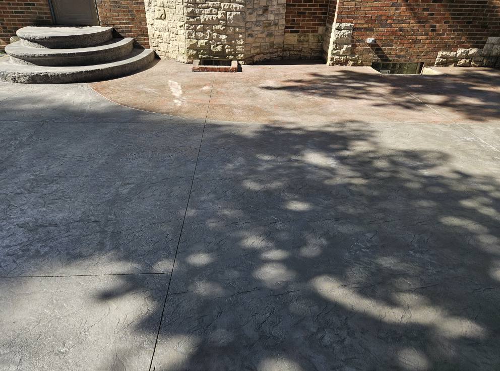 Concrete stamping