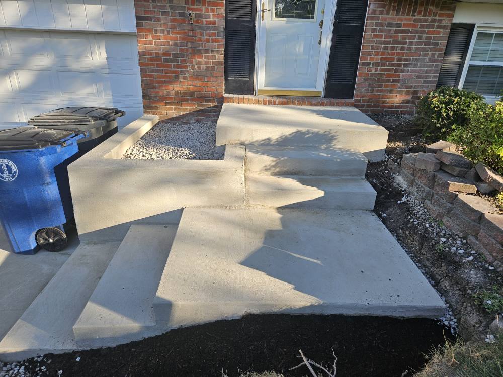 concrete stairs